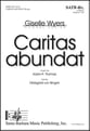 Caritas Abundat SATB choral sheet music cover